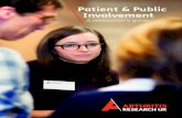 Patient & Public Involvement - Versus Arthritis...Patient and Public Involvement (PPI) in research, is defined as research carried out ‘with’ or ‘by’ patients and those who