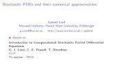 Stochastic PDEs and their numerical approximationjuengel/sde/Lord.pdf · Stochastic Equations in Inﬁnite Dimensions Encyclopedia of Mathematics and its Applications CUP, 1992. ISBN