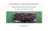 BUSINESS OPPORTUNITY - J. P. Mongrainjpmongrain.com/images/Executive_Summary_NWOM-1401.pdf · Amethyst, the purple gemstone variety of quartz, has a long history of exploitation in