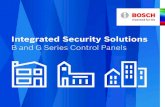 Integrated Security Solutions · Our integrated security solutions address the challenges you face every day. Intelligent control panels with more power and more capacity. Advanced