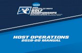Host Operations Outline - Amazon Web Services · Host School/Conference: An active NCAA member school and/or conference selected to serve as host for a championship. The host shall