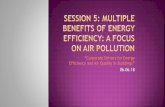 Corporate Drivers for Energy Efficiency and Air Quality in ... · Although air quality daily checking is currently done manually, there is a plan in progress to install a air quality