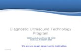 Diagnostic Ultrasound Technology Program€¦ · • Obtain, review, and integrate pertinent patient history, physical exam, and supporting data to facilitate optimum diagnostic results.