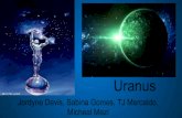 Micheal Mazi Uranus Jordyne Davis, Sabina ... - Astronomy · titaina is the largest moon in the solar system of uranus. ~Titania is a grey color which is the typical color of most