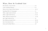 Wine, Beer & Cocktail List - Greystone Public House 6 Spirits Bourbon, Whiskey & Rye 1792 $14 Bakers