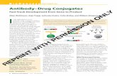 Antibody–Drug Conjugates€¦ · antibody–drug conjugates (ADCs) represent an increasingly important therapeutic approach. These biopharmaceuticals are designed to maximize the