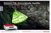 Detect TB. Accurately. Easily. - human.de · 7. Kaku T. et al. (2016) Assessment of accuracy of LAMP-TB method for diagnosing tuberculosis in Haiti. Jap J Infect Dis; Published online: