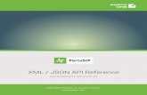 PortaSIP XML / JSON API Reference MR83PortaSIP XML / JSON API Reference Porta SIP ® Preface This document provides information for developers who want to interface their applications