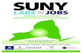 SUNY - Governor of New York · The Power of SUNY: Campus Hosts, Levels Of Use At Each Lab ... State University’s Open SUNY and Applied Learning iniiaives. T. ... The new simulation