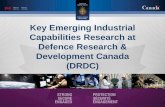 Key Emerging Industrial Capabilities Research at Defence ... · 10/24/2019  · • Understanding space object pattern of life, intent and characteristics • Non-traditional sensor