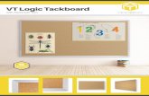 VT Logic Tackboard - images-na.ssl-images-amazon.com€¦ · VT Logic Tackboard - Aluminum Trim • Natural cork surface gives you a traditional tackboard with excellent resiliency