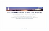 Microsoft 2017 Partner of the Year Guidelines · 2017-03-03 · Internet of Things (IoT) ... Nominating for the 2017 MPN Partner of the Year Awards equals many more customers knowing