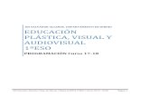 EDUCACIÓN PLÁSTICA, VISUAL Y AUDIOVISUAL 1ºESO Dibujo... · IES Salvador Allende / Dep. de Dibujo / Materia EPVA 1ºESO / Curso 2017 - 2018 Página 3 La siguiente programación
