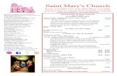 Saint Mary’s Church · 2019-11-09 · 15 Clark Street, Auburn, New York 13021 -3589 Tel: 315 -252 -9545, Fax: 315 -252 -9546 -mail: astmarys@dor.org Saint Mary’s Church Know your