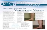 Treatment O p tions for Varicose Veins - Hamilton Dermatology · 2016-11-16 · Dermatology, Vein and Research Center. There are various treatment options for varicose veins depending