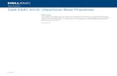 Dell EMC ECS: GeoDrive Best Practices...Executive summary 5 Dell EMC ECS: GeoDrive Best Practices | H17494.1 Executive summary High demand for object storage is being driven by the