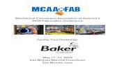 May 11-13, 2020 Des Moines Marriott Downtown Des ... - MCAA · 9:00 a.m. UA Update on Prefabrication– Mike Mulvaney Mr. Mulvaney, the United Association’s Director of Energy and