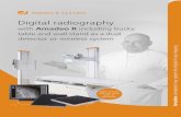 Brochure Amadeo R-DR Digita - OR Technology...X-ray table Wall stand Tube stand X-ray tube 150 kVp 2 x Flat panel detector 17" x 17" CsI 1 x Flat panel detector 14" x 17" or 17" x