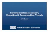 Communications Industry Spending & Consumption Trends...Business Information Services Business Services ... Communications Industry Growth Trends 6. Communications Spending vs. GDP