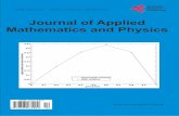 Journal of Applied Mathematics and Physics, 2016, 4, 227-468 · The figure on the front cover is from the article published in Journal of Applied Mathematics and Physics, 2016, Vol.