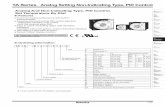 TA Series Analog Setting Non-Indicating Type, PID …...H-67 Analog Setting Non-Indicating Type, PID Control (A) Photoelectric Sensors (B) Fiber Optic Sensors (C) Door/Area Sensors