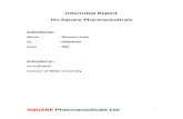 Internship Report On Square Pharmaceuticals · HRM report on Square Pharmaceuticals Ltd.This report is the result of the knowledge which has been acquired from the respective course.
