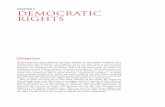 CHAPTER 6 DEMOCRATIC RIGHTS - Studiestoday · Citizens’ democratic rights set those limits in a democracy. This is what we take up in this final chapter of the book. We begin by