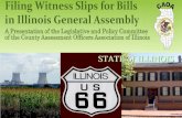 Filing Witness Slips for Bills in Illinois House Committees - Feb...Scheduled House Committee Hearings - Windows Internet Explorer ilga gov p Scheduled House Committee x Gù [ Log