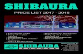PRICE LIST 2017 - 2018 - Shibaura EuropeZLAMP Flashing light 50,-MATEV GRASSCOLLECTOR (340003281/60441 or PA-122SH necessary) 1317127 Grasscollector CS-G650, 650 litres 4,990,-131729