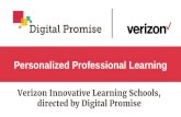 Personalized Professional Learning - ISTE Standards · 2016-06-28 · Personalized Professional Learning Verizon Innovative Learning Schools ... Move schools through phases of the
