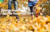 Interim Report January-September 2018...Interim Report January-September 2018 Fortum Corporation 24 October 2018 •Nordic power price volatile during the quarter, but significantly