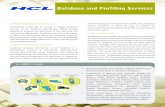 Database and Profiling Services - HCL Technologies · Company Profile Product Mix, Specifications, List Price (F.O.B), Packaging Details Illustrated Template for Corporate Profiles