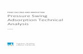 Pressure Swing Adsorption Technical AnalysisIn publishing this whitepaper, PG&E makes no warranty or representation, expressed or implied, with respect to the accuracy, completeness,