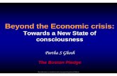 Beyond the Economic crisis - Massachusetts Institute of ...web.mit.edu/psgleadership/pdf/2009/Partha Dec 0608 Event One-1.pdf · Beyond the Economic crisis: Towards a New State of