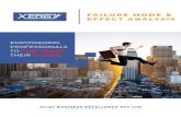 FAILURE MODE & EFFECT ANALYSIS FMEA.pdf · Failure Mode and Effects Analysis (FMEA) techniques have been around for over 40 years. in recent years, the use of FMEAs has gained popularity