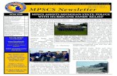 January 2013 MPSCS Newsletter Volume 1, Issue 5 · 2016-02-26 · It turned out that New Jersey was operating on two state-wide Motorola Systems and MPSCS radios were able to be used