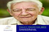 POLICY PRIORITIES 2017 - n4a Policy Priorities... · n4a Policy Priorities 2017: Promote the Health, Security and Well-Being of Older Adults | 1. Demographics . demand and must drive