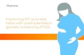 Improving IVF success rates with preimplantation genetic … · 2016-11-05 · • Nearly half of all IVF embryos are aneuploid, even in first-time IVF patients.4 • It is also estimated