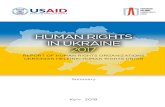 HUMAN RIGHTS IN UKRAINE 2017...The report outlines the human rights situation in Ukraine in 2017 and was developed by human ... 6. Right to a fair trial and legal assistance .....