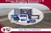 Sutron Satellite Telemetry & Datalogging Systems · 2016-06-17 · TIPPING BKT / PULSE COUNTER Dedicated switch closure counter input, 16 bit resolution INTERNAL MEASUREMENT Battery