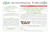 Canterbury Tales · Canterbury Tales A Covenant Protected Community Upcoming HOA Meeting Tuesday, December 3rd, 7:00 p.m. 2020 Canterbury HOA Dues - $75.00 Due Date: November 1, 2019