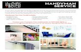 Handyman Service Could Include - Van Metre Homes Handyman Flyer.pdf · HANDYMAN SERVICE Contact your Customer Care Ambassador at 703-348-5806 or customercare@vanmetrehomes.com to