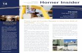 Horner Insider€¦ · Horner Insider Power Loss at Foundry Results in Only One Shift of Downtime by:Joe Oliver 14 ISSUE FALL 2017 QUARTERLY NEWSLETTER OF HORNER ... The motors are