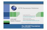 HTTP Parameter Pollution - OWASPAs mentioned, ASP and ASP.NET concatenate the values with a comma in between This applies to the Query String and form parameters in ASP and ASP.NET