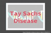 Tay Sachs Disease - .wiki · What is Tay Sachs? Rare genetic disorder Deletion of Hex A enzyme Destroys the nervous system in a progressive manner (GHR, 2012) SIGNS & SYMPTOMS What