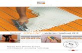 Schluter -DITRA-HEAT Installation Handbook 2019 · but can contribute to space heating. DITRA-HEAT combines the flexibility of loose heating cables with the ease of installation of