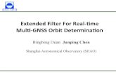 Extended’Filter’For’Real/0me’ Mul0/GNSS’Orbit’Determina0on’ - PY0205 - Chen.pdf · Shanghai Astronomical Observatory Requirement of Real-time orbit determination !Attractive