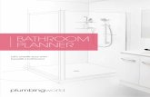 6m · bathroom, like hooks on the backs of all doors— including your cabinetry. Install plenty of towel rails, plus a place for hand-towels, toilet brush and spare toilet rolls.