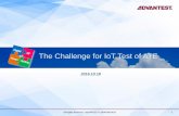 F· IoT Test of ATE · 2016-10-19 · Femtocell architecture Small hardware footprint IPv4/IPv6 capable Maximum TX power: 10dBm 20MHz BW, MIMO 2x2 Micro LTE RF-Smart Box RF shielded