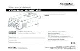 IM10448 Flextec 650X CE - Lincoln Electric · 2019-01-22 · ELECTRIC SHOCK CAN KILL. 3.a. The electrode and work (or ground) circuits are electrically “hot” when the welder is